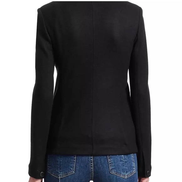 rag & bone Slade Black Wool  Blazer - Picture 4 of 10